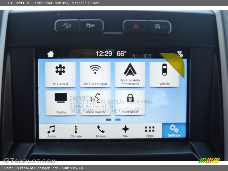 Magnetic / Black 2018 Ford F150 Lariat SuperCrew 4x4