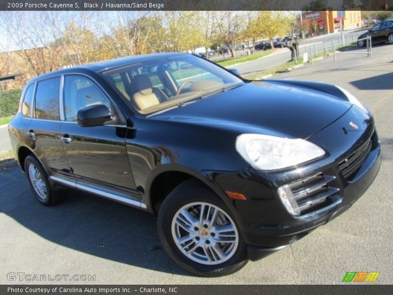 Black / Havanna/Sand Beige 2009 Porsche Cayenne S