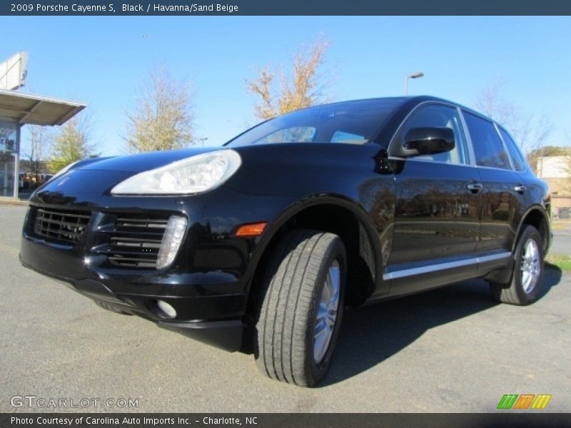 Black / Havanna/Sand Beige 2009 Porsche Cayenne S