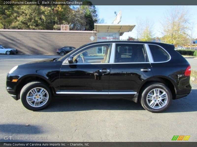 Black / Havanna/Sand Beige 2009 Porsche Cayenne S