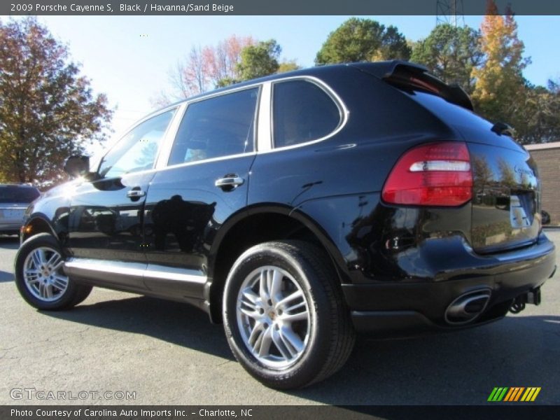 Black / Havanna/Sand Beige 2009 Porsche Cayenne S