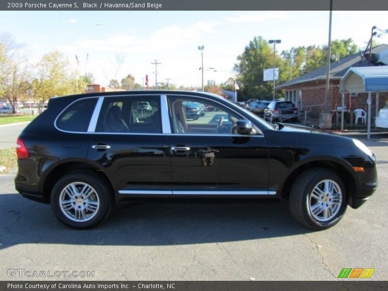 Black / Havanna/Sand Beige 2009 Porsche Cayenne S