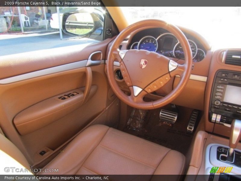 Black / Havanna/Sand Beige 2009 Porsche Cayenne S