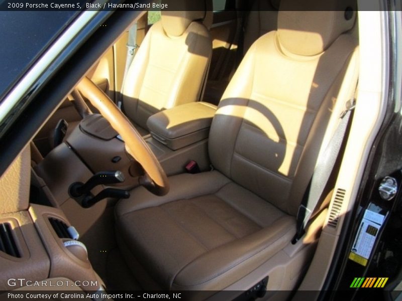 Black / Havanna/Sand Beige 2009 Porsche Cayenne S