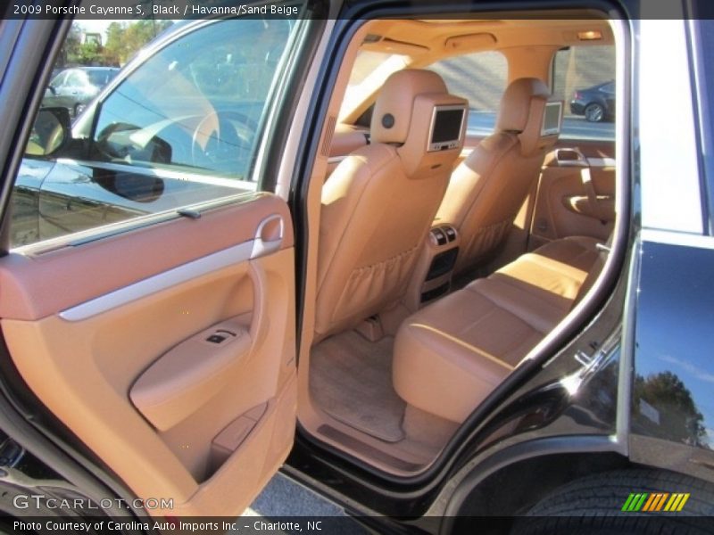 Black / Havanna/Sand Beige 2009 Porsche Cayenne S