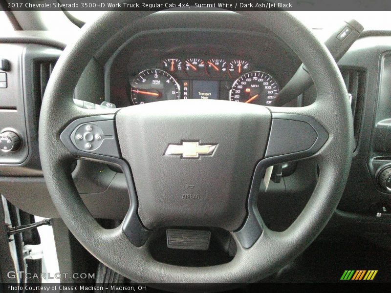 Summit White / Dark Ash/Jet Black 2017 Chevrolet Silverado 3500HD Work Truck Regular Cab 4x4