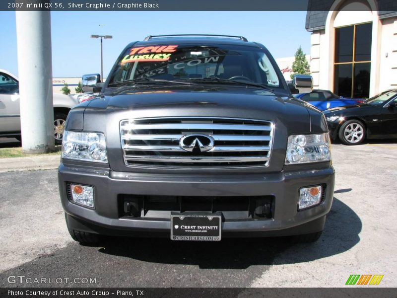 Silver Graphite / Graphite Black 2007 Infiniti QX 56