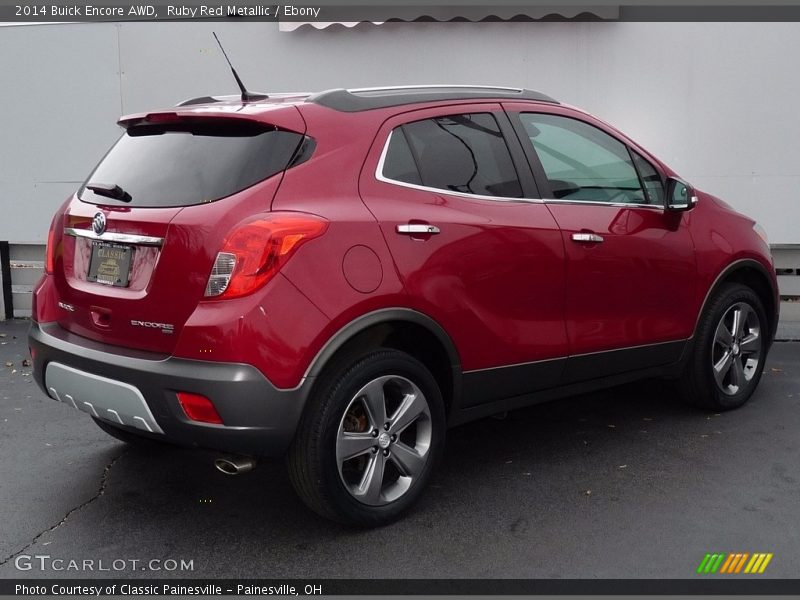 Ruby Red Metallic / Ebony 2014 Buick Encore AWD