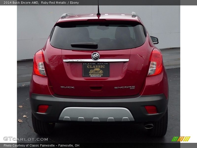 Ruby Red Metallic / Ebony 2014 Buick Encore AWD