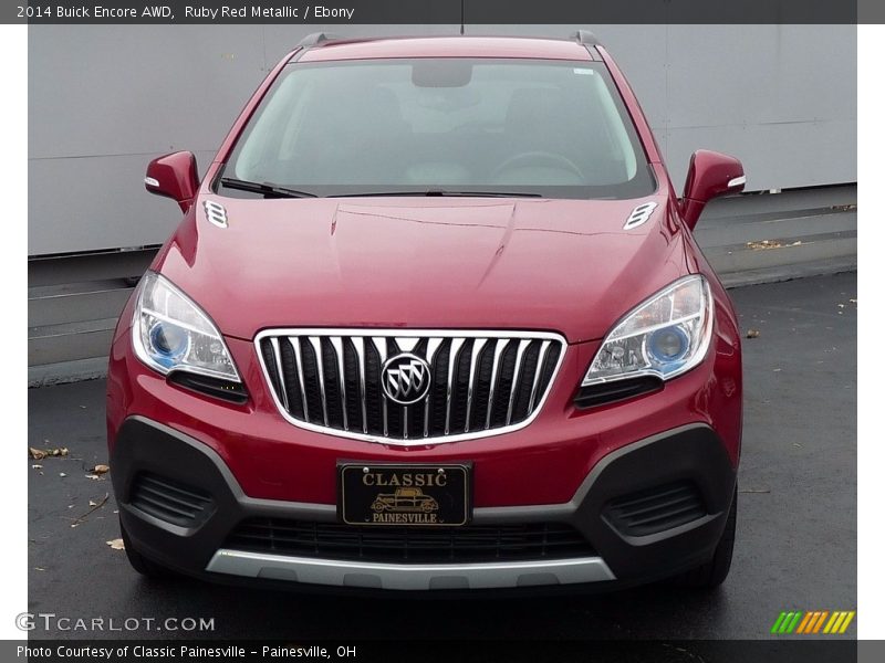 Ruby Red Metallic / Ebony 2014 Buick Encore AWD