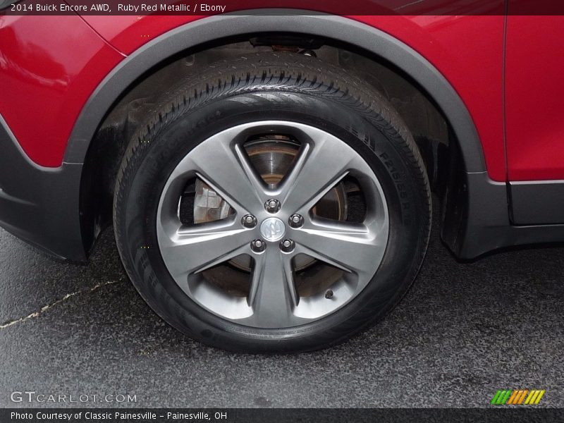Ruby Red Metallic / Ebony 2014 Buick Encore AWD
