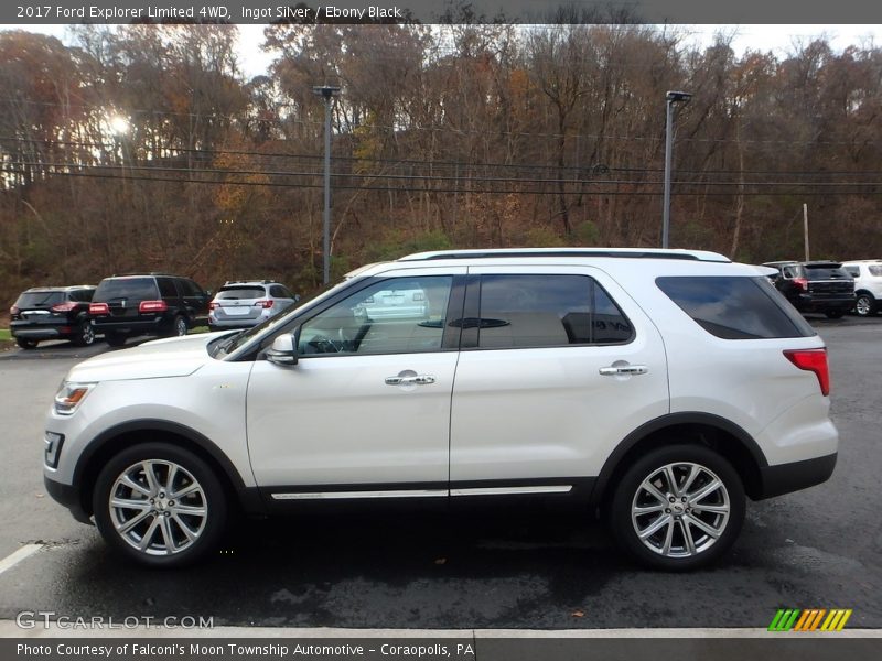  2017 Explorer Limited 4WD Ingot Silver