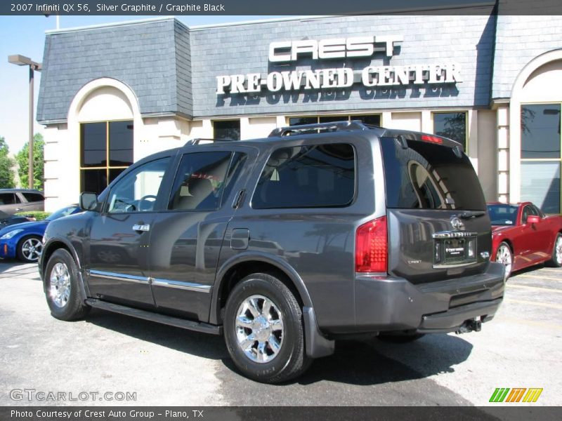 Silver Graphite / Graphite Black 2007 Infiniti QX 56