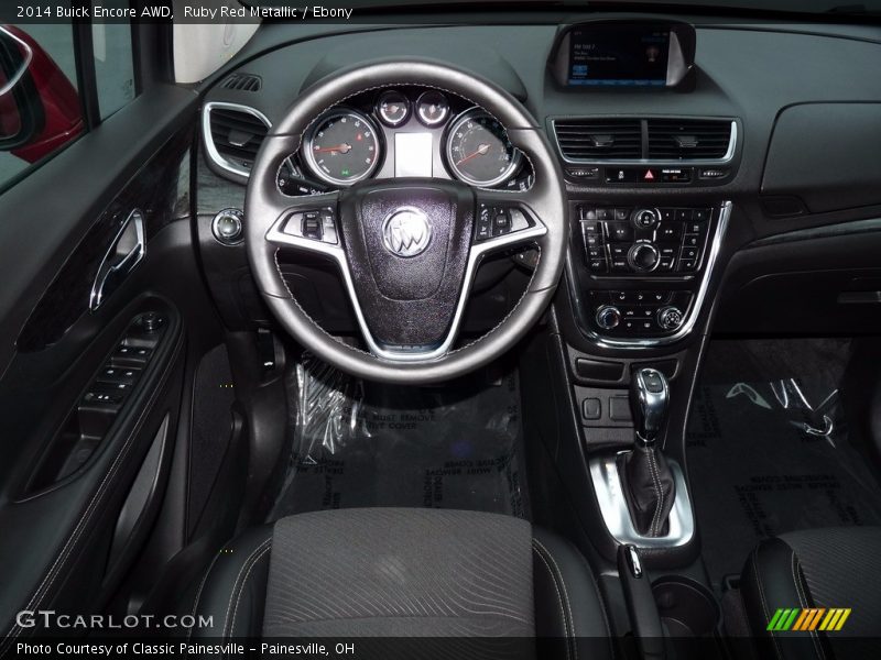 Ruby Red Metallic / Ebony 2014 Buick Encore AWD
