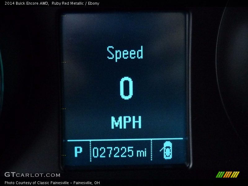 Ruby Red Metallic / Ebony 2014 Buick Encore AWD