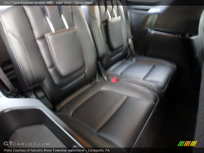 Ingot Silver / Ebony Black 2017 Ford Explorer Limited 4WD
