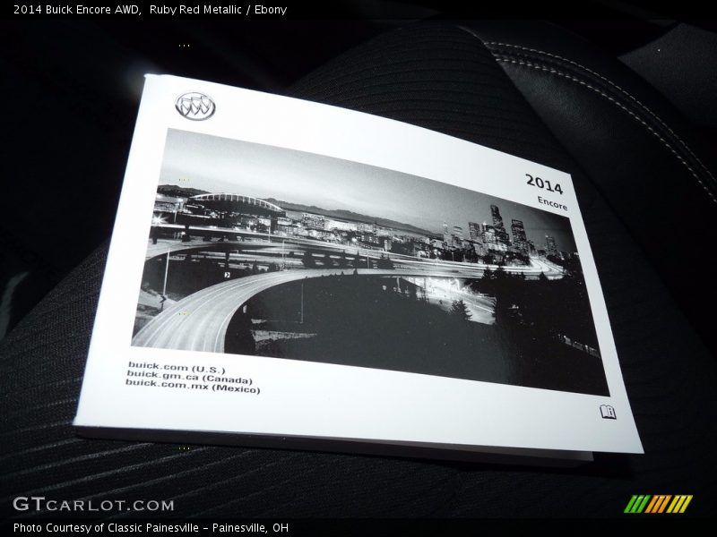 Ruby Red Metallic / Ebony 2014 Buick Encore AWD