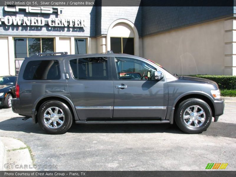 Silver Graphite / Graphite Black 2007 Infiniti QX 56