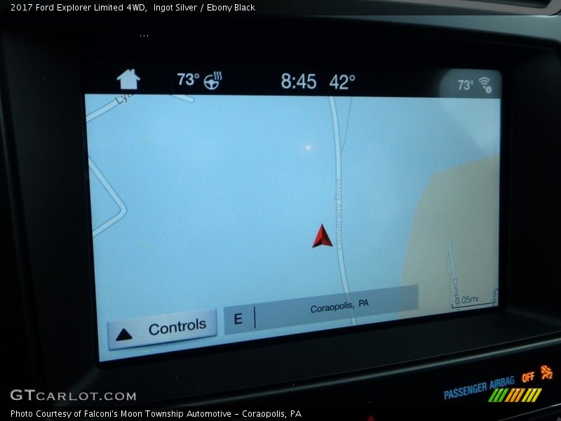 Navigation of 2017 Explorer Limited 4WD
