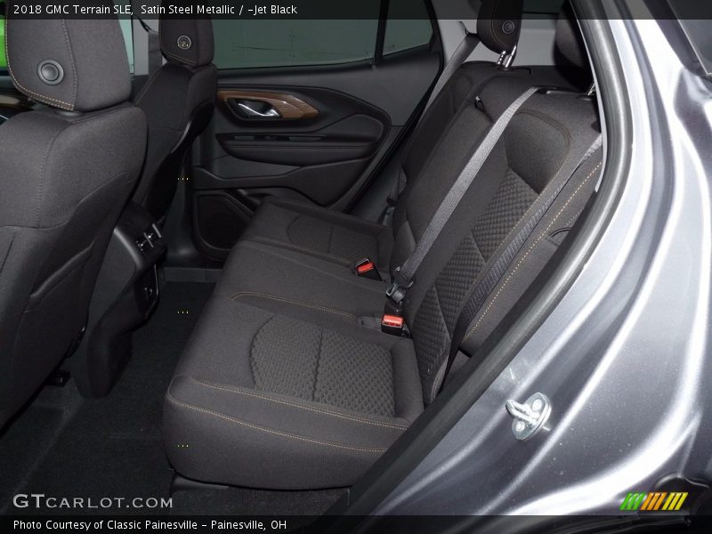 Satin Steel Metallic / ­Jet Black 2018 GMC Terrain SLE