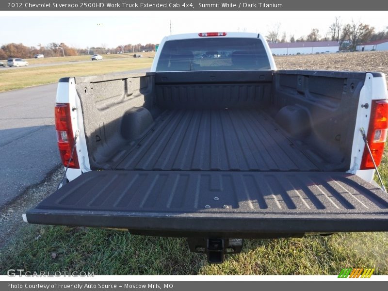 Summit White / Dark Titanium 2012 Chevrolet Silverado 2500HD Work Truck Extended Cab 4x4