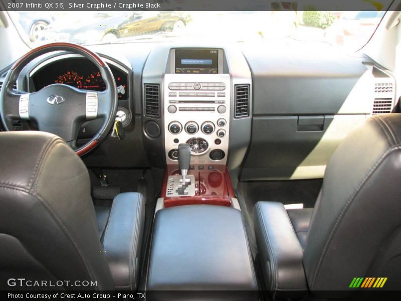 Silver Graphite / Graphite Black 2007 Infiniti QX 56