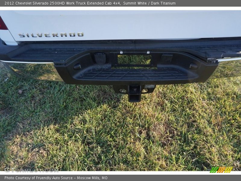 Summit White / Dark Titanium 2012 Chevrolet Silverado 2500HD Work Truck Extended Cab 4x4