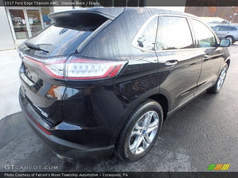 Shadow Black / Ebony 2017 Ford Edge Titanium AWD