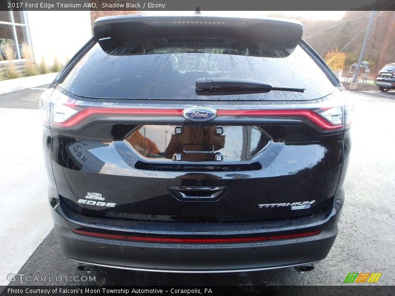 Shadow Black / Ebony 2017 Ford Edge Titanium AWD