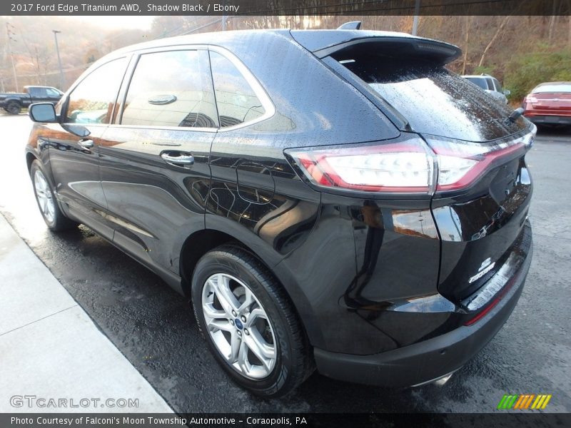 Shadow Black / Ebony 2017 Ford Edge Titanium AWD