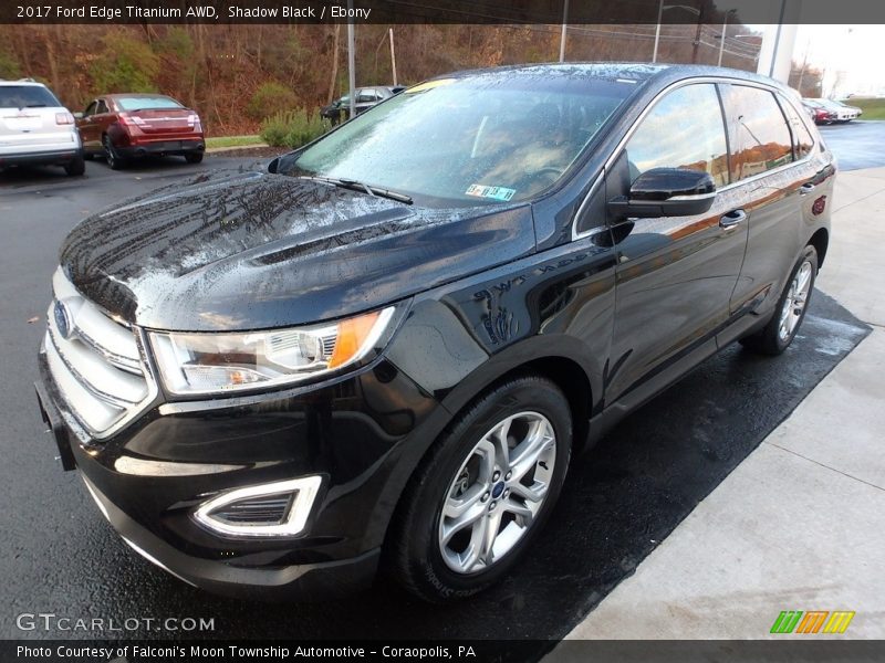 Shadow Black / Ebony 2017 Ford Edge Titanium AWD