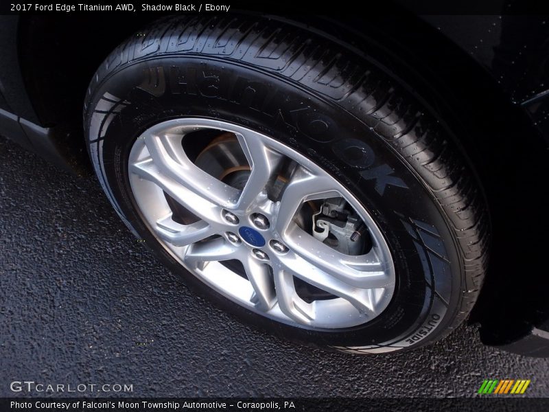 Shadow Black / Ebony 2017 Ford Edge Titanium AWD