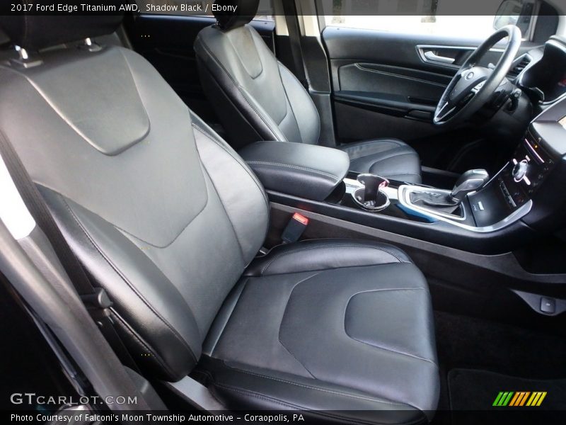 Shadow Black / Ebony 2017 Ford Edge Titanium AWD