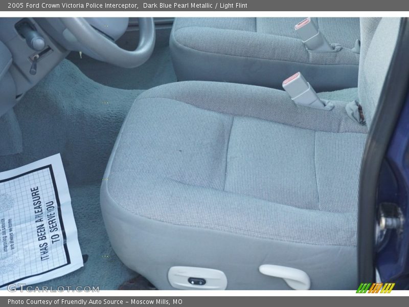 Dark Blue Pearl Metallic / Light Flint 2005 Ford Crown Victoria Police Interceptor