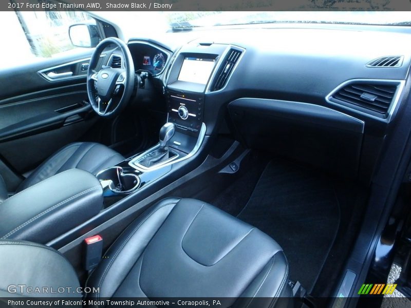 Shadow Black / Ebony 2017 Ford Edge Titanium AWD