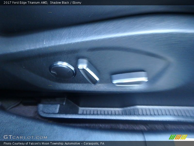 Shadow Black / Ebony 2017 Ford Edge Titanium AWD