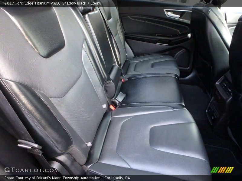 Shadow Black / Ebony 2017 Ford Edge Titanium AWD