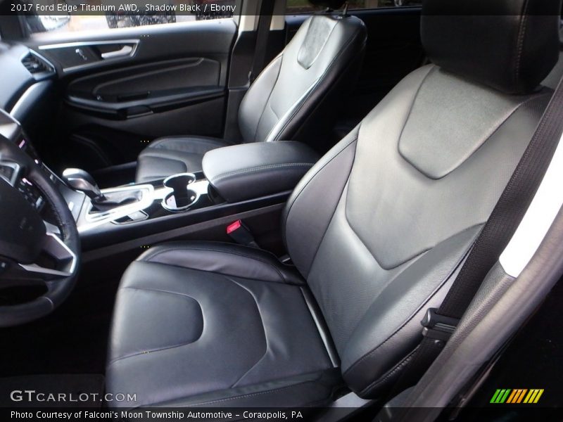 Shadow Black / Ebony 2017 Ford Edge Titanium AWD