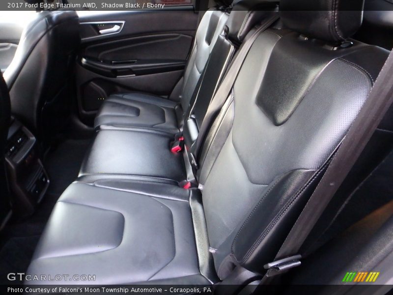 Shadow Black / Ebony 2017 Ford Edge Titanium AWD