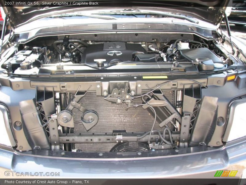 Silver Graphite / Graphite Black 2007 Infiniti QX 56