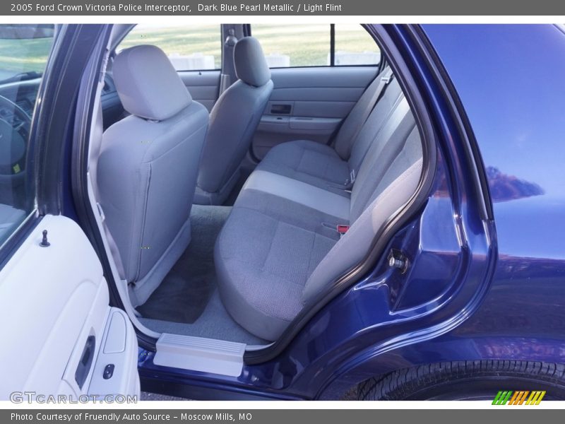 Dark Blue Pearl Metallic / Light Flint 2005 Ford Crown Victoria Police Interceptor
