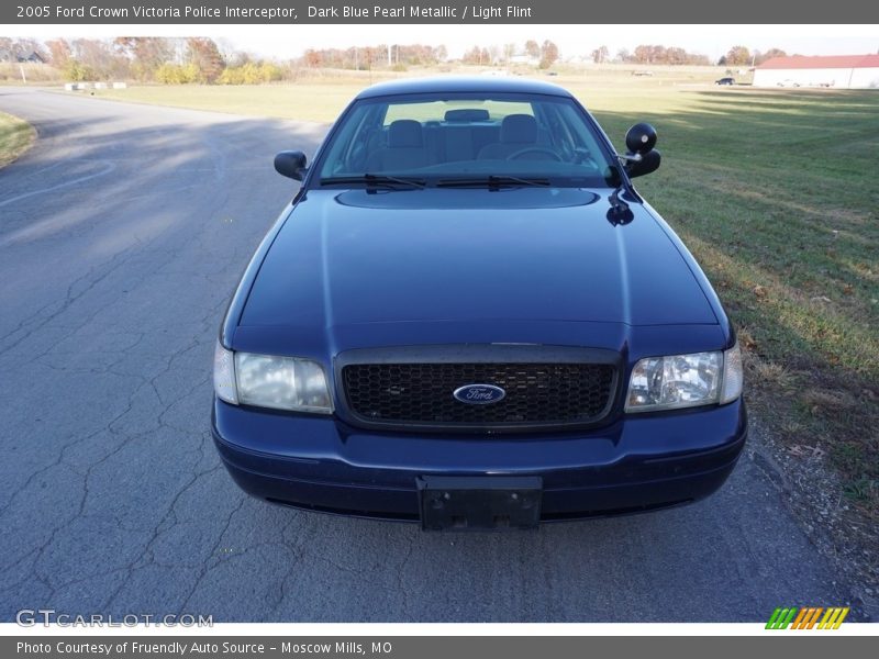 Dark Blue Pearl Metallic / Light Flint 2005 Ford Crown Victoria Police Interceptor