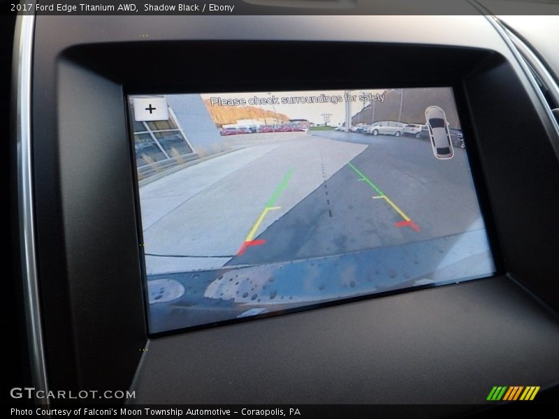 Shadow Black / Ebony 2017 Ford Edge Titanium AWD