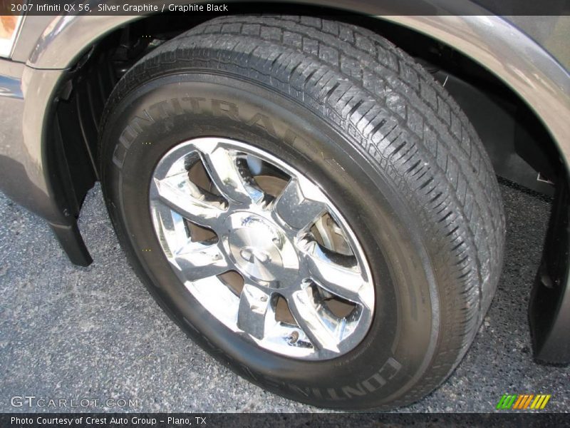 Silver Graphite / Graphite Black 2007 Infiniti QX 56