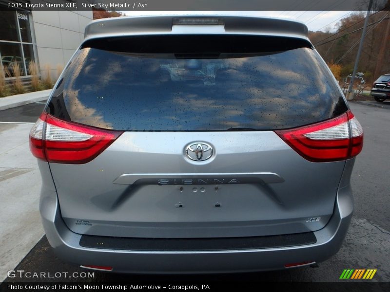 Silver Sky Metallic / Ash 2015 Toyota Sienna XLE