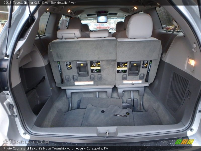 Silver Sky Metallic / Ash 2015 Toyota Sienna XLE