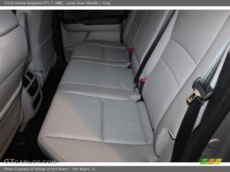 Lunar Silver Metallic / Gray 2018 Honda Ridgeline RTL-T AWD