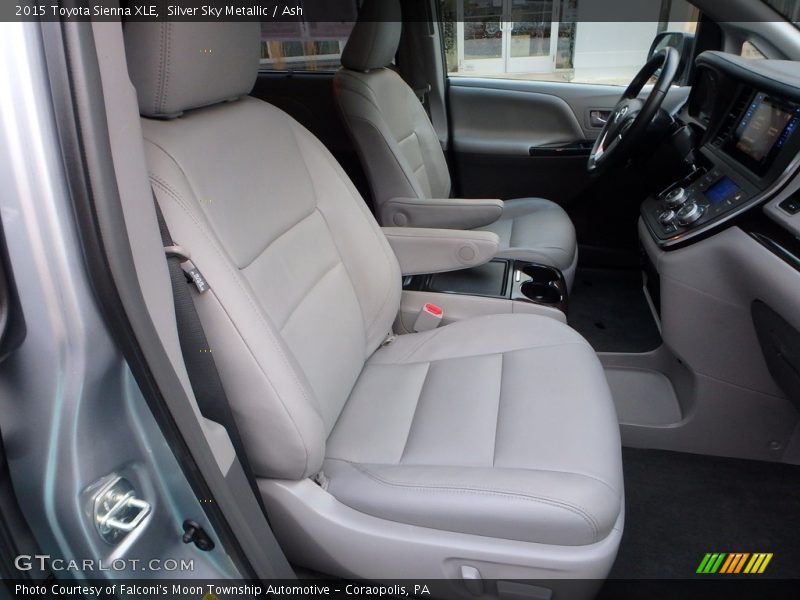 Silver Sky Metallic / Ash 2015 Toyota Sienna XLE