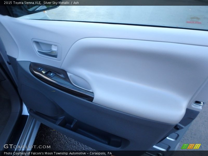 Silver Sky Metallic / Ash 2015 Toyota Sienna XLE