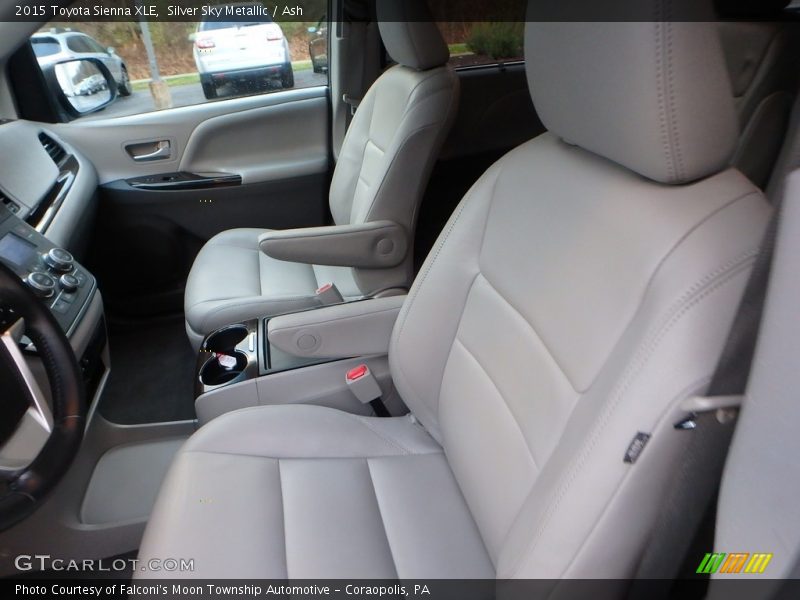 Silver Sky Metallic / Ash 2015 Toyota Sienna XLE